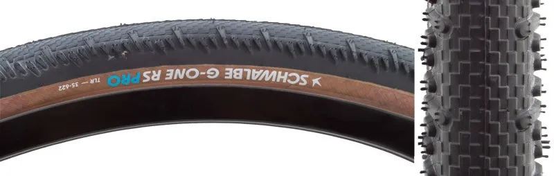 G-One RS Tire - 700 x 45 Tubeless Folding BLK/Transparent Evolution Line Pro Addix Race