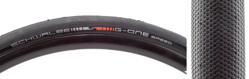 G-One Speed Tire - 700 x 30 / 28 x 1.20 Tubeless Folding BLK Evolution Line Addix SpeedGrip Super Ground E-25