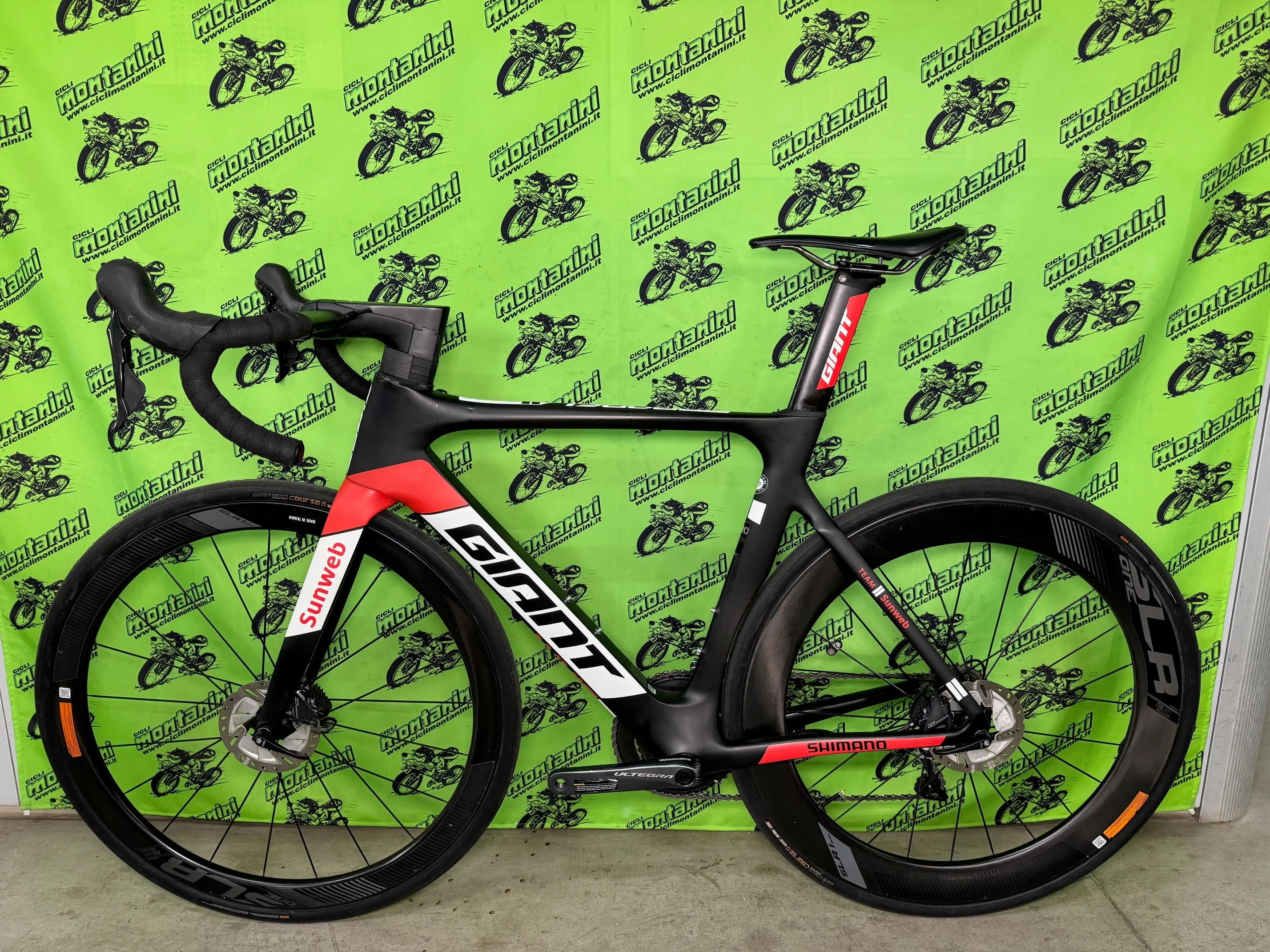 Giant Propel Advanced Pro Disc 2019 - Shimano Ultegra 2x11sp - Giant SLR-1 Aero 42/65mm