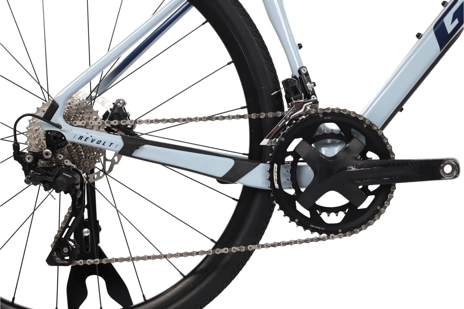Giant Revolt 2021 - Shimano GRX 400 2x10sp - Giant P-X2 Disc