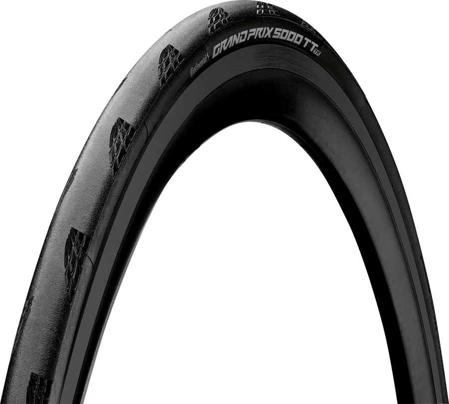 Grand Prix 5000 Timetrial TR Tire - 700 x 25 Tubeless Folding BLK BLKChili Vectran Breaker LazerGrip ACT
