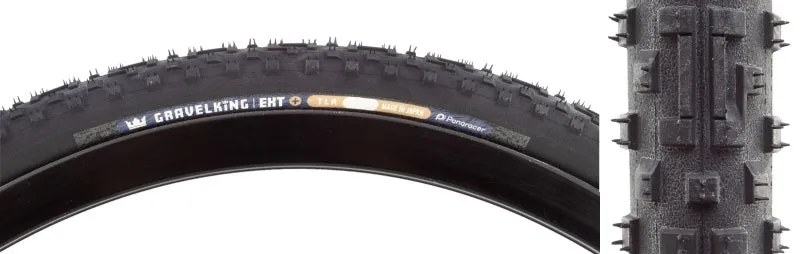 GravelKing EXT Plus Tire - 700 x 38 Tubeless Folding Black