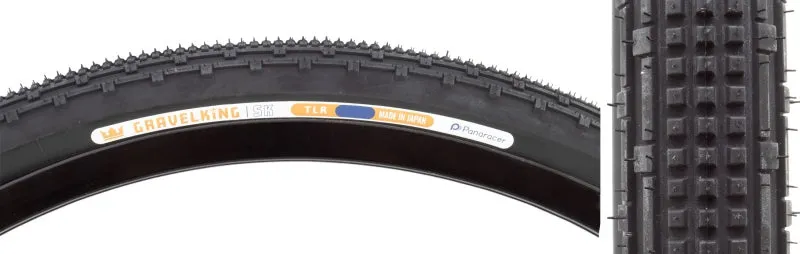 GravelKing SK Tire - 650b x 43 / 27.5 x 1.75 Tubeless Folding BLK
