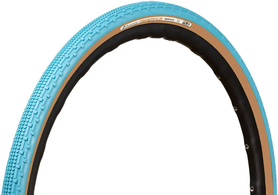 GravelKing SK Tire - 700 x 32 Tubeless Folding Turquoise/Brown