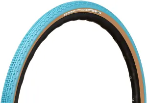 GravelKing SK Tire - 700 x 32 Tubeless Folding Turquoise/Brown