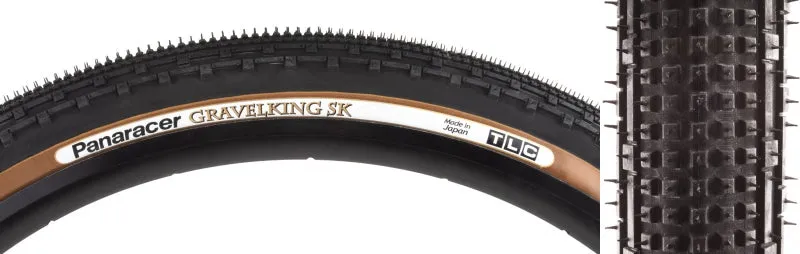 GravelKing SK Tire - 700 x 40 Tubeless Folding Black/Brown