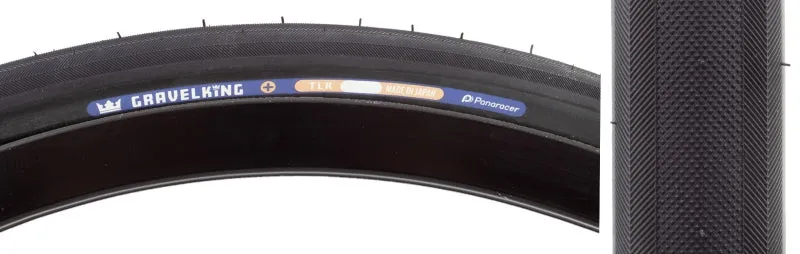 GravelKing Slick Plus Tire - 700 x 30 Tubeless Folding Black