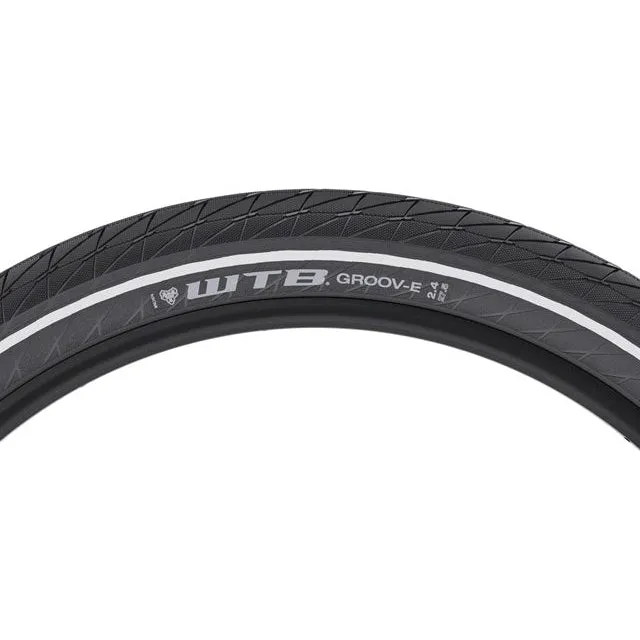 Groov-E Mountain Bike Tire - 27.5 x 2.4, Clincher, Wire, Comp DNA, w/ Reflective