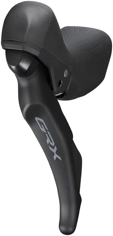 GRX ST-RX600 Shift/Brake Lever BR-RX400 Hydraulic Disc Brake Caliper - Left/Front 2x Flat Mount Caliper BLK