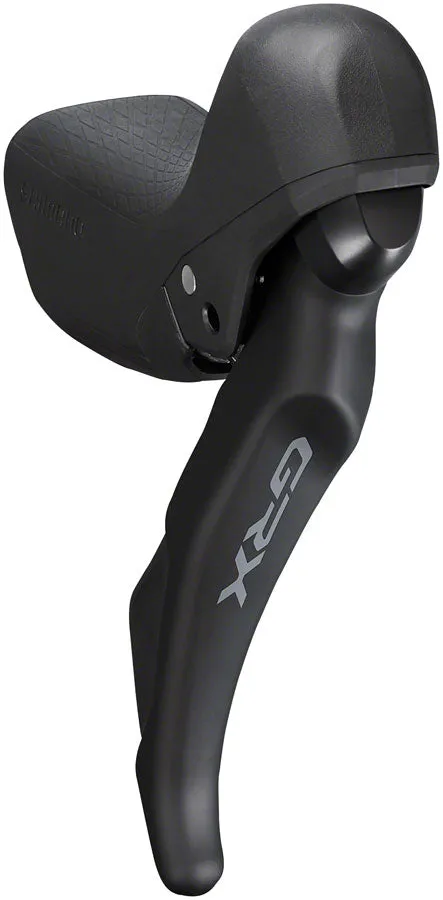 GRX ST-RX600 Shift/Brake Lever BR-RX400 Hydraulic Disc Brake Caliper - Right/Rear 11-Speed Flat Mount Caliper BLK