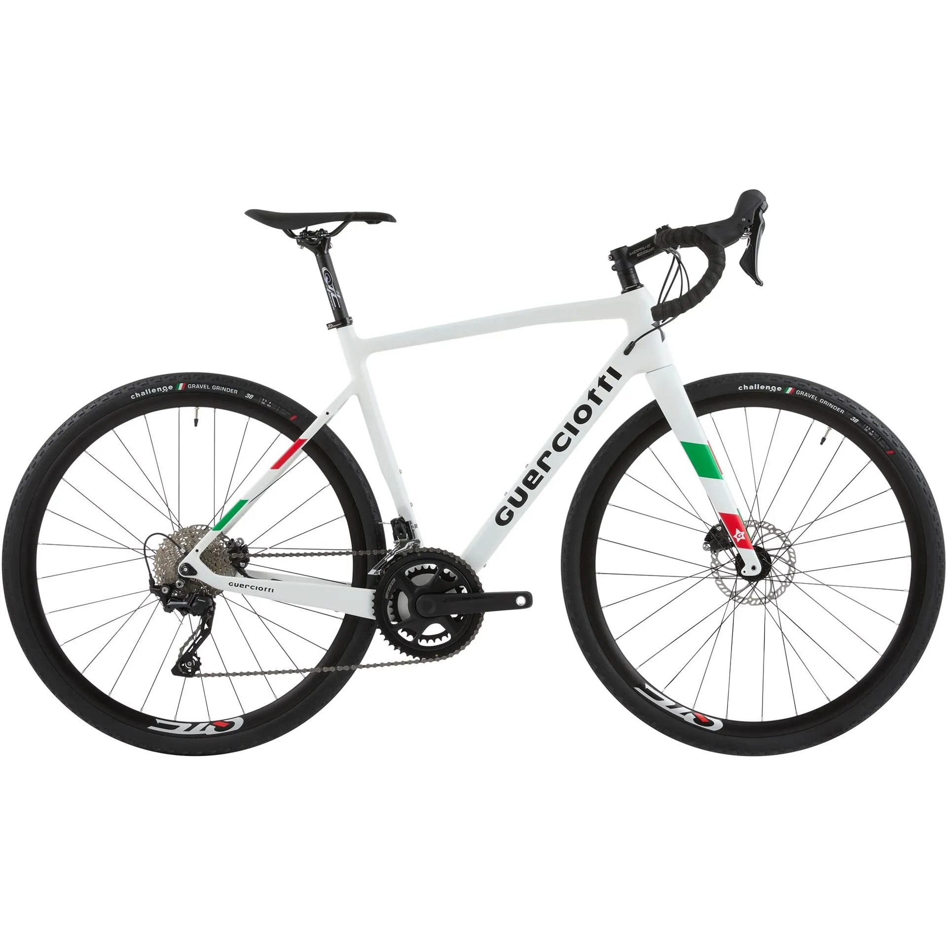 Guerciotti Brera Disc Custom Tricolore 2024 - Shimano GRX400 210sp - QTC Sintax disc