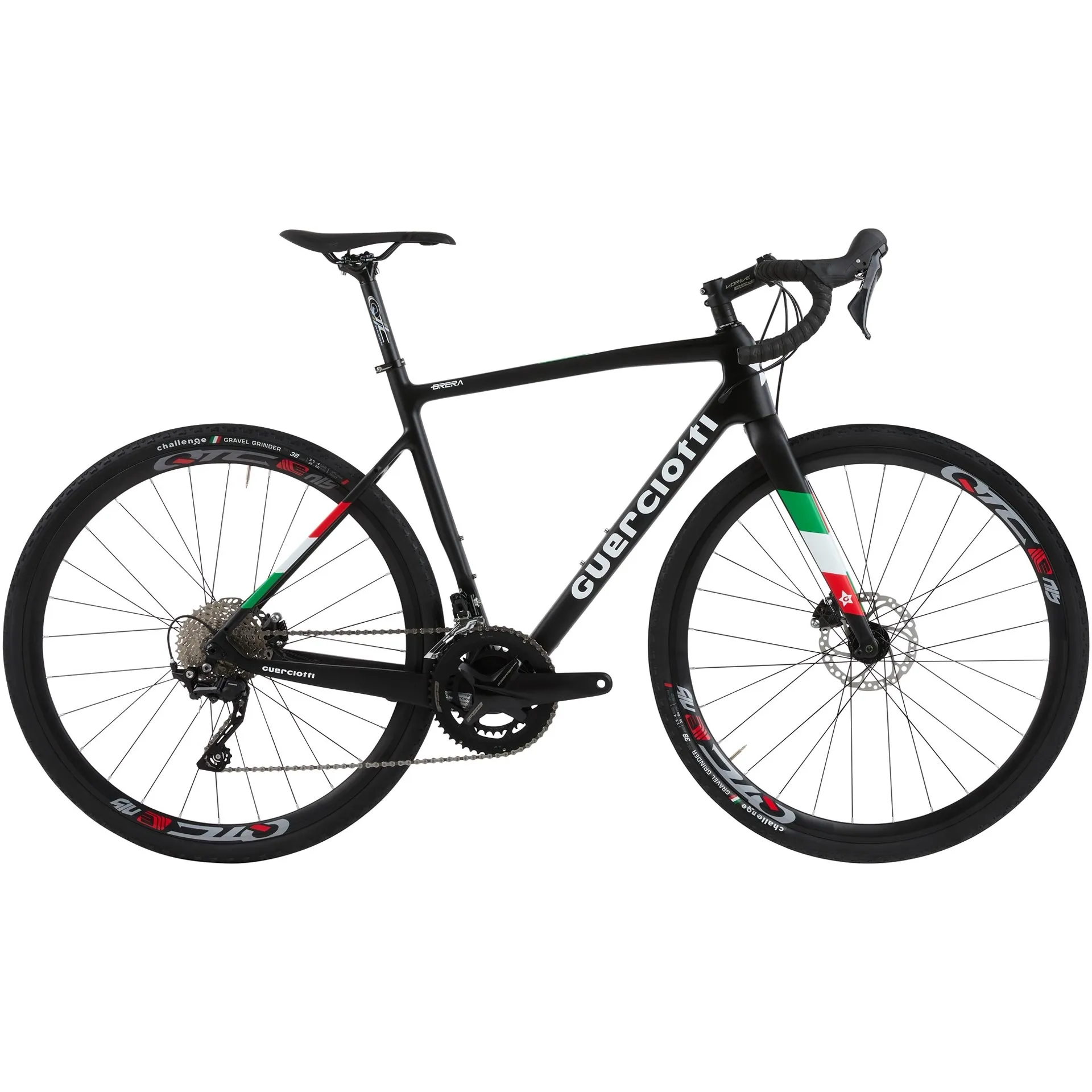 Guerciotti Brera Disc Custom Tricolore 2024 - Shimano GRX400 210sp - QTC Sintax disc