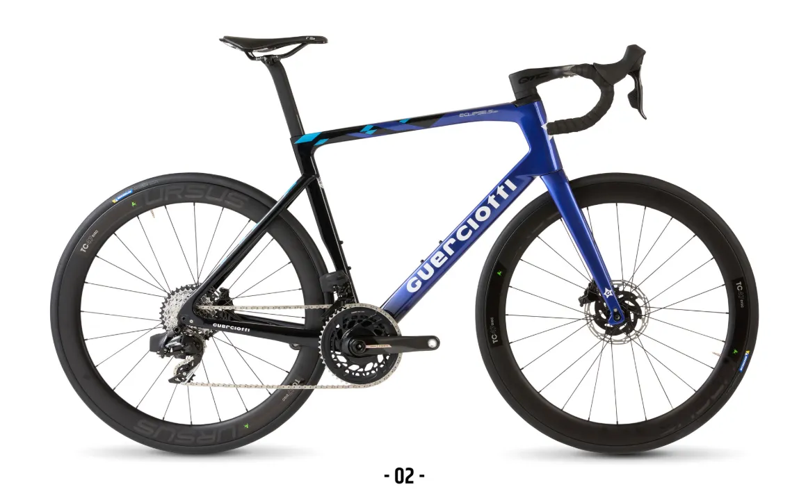 Guerciotti Eclipse S  2025 - Sram Red eTap AXS D1 2x12sp - Vision SC 40