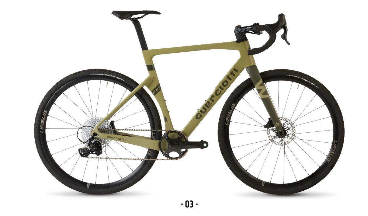 Guerciotti Escape 2025 - Shimano GRX  812 1x11sp - Ursus Orion