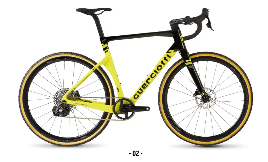 Guerciotti Eureka CXS 2025 - Shimano GRX 822 1x12sp - Ursus TS 37
