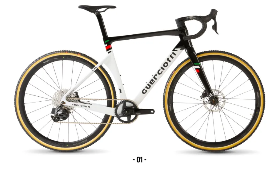 Guerciotti Eureka CXS 2025 - Shimano GRX 822 1x12sp - Ursus TS 37