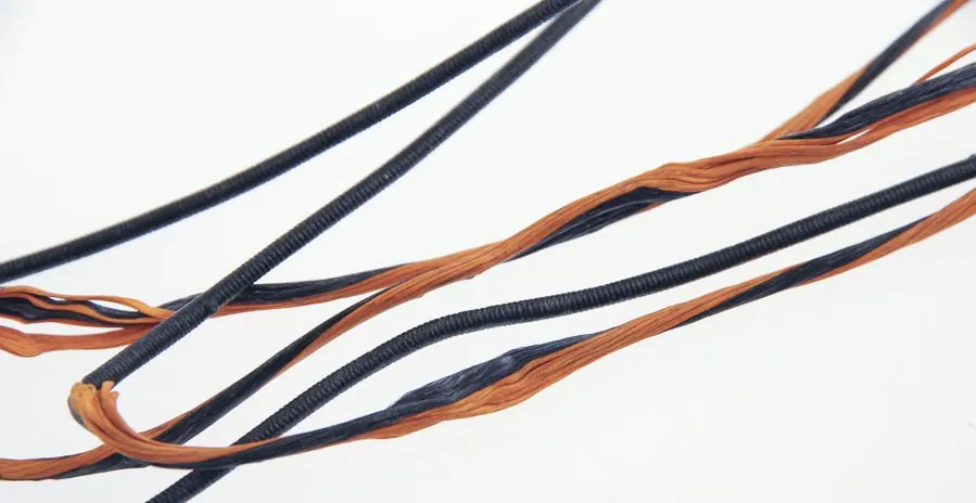 HOYT FUSE Custom Bow String FCBC 40.75" Orange/Black NEW