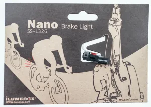 iLumenox Nano SS-L326 Rear Road Bike Caliper / V-Brake Brake Light NEW