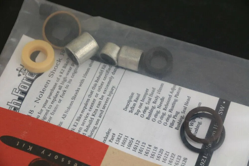 K2 99 NOLEEN Pro-Flex RK018 Shock Seal Rebuild Kit NEW