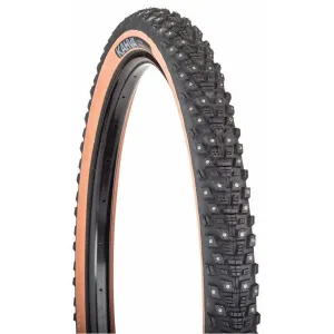 Kahva Tire - 29 x 2.25 Tubeless Folding Tan 60 TPI 252 Concave Carbide Studs