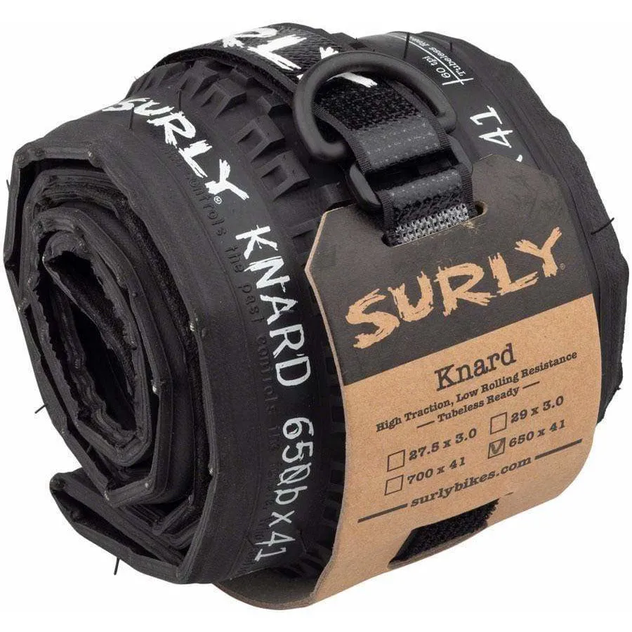 Knard Tire - 650b x 41 Tubeless Folding Black 60tpi