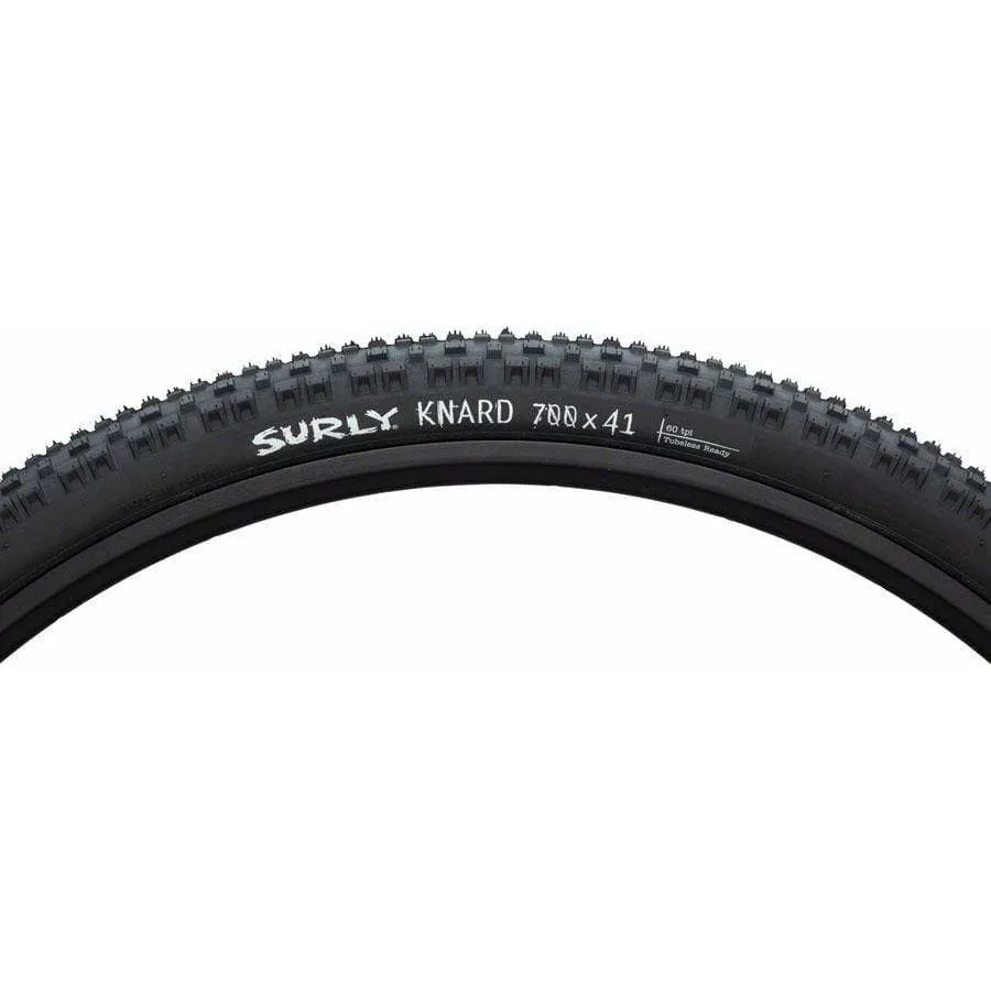 Knard Tire - 700 x 41 Tubeless Folding Black 60tpi