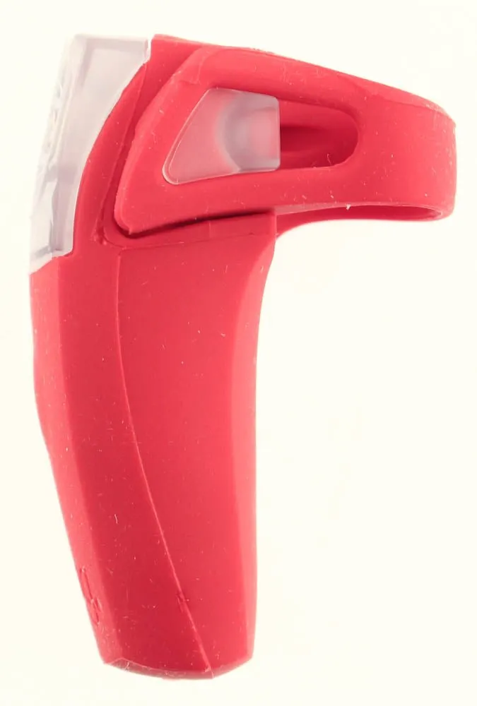KNOG BOOMER Red Bike Rear 1 RED LED Light 7 Lumens 3 Mode 600m Visibility NEW