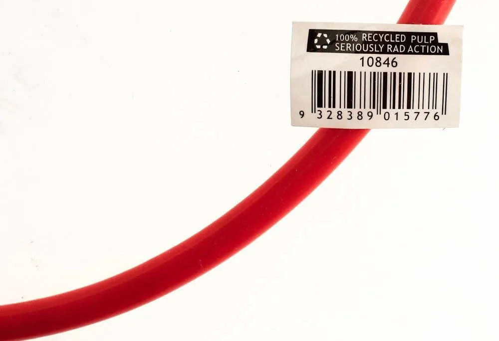 KNOG RING MASTER 2.2m Bike Cable Bike Silicone Over-Moulded Red 10mm Steel NEW