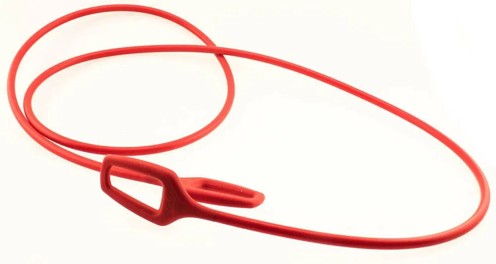 KNOG RING MASTER 2.2m Bike Cable Bike Silicone Over-Moulded Red 10mm Steel NEW