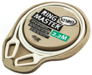 Knog Ring Master 2.2M Bike Cable Bike Silicone Over-Moulded White 10mm Steel NEW
