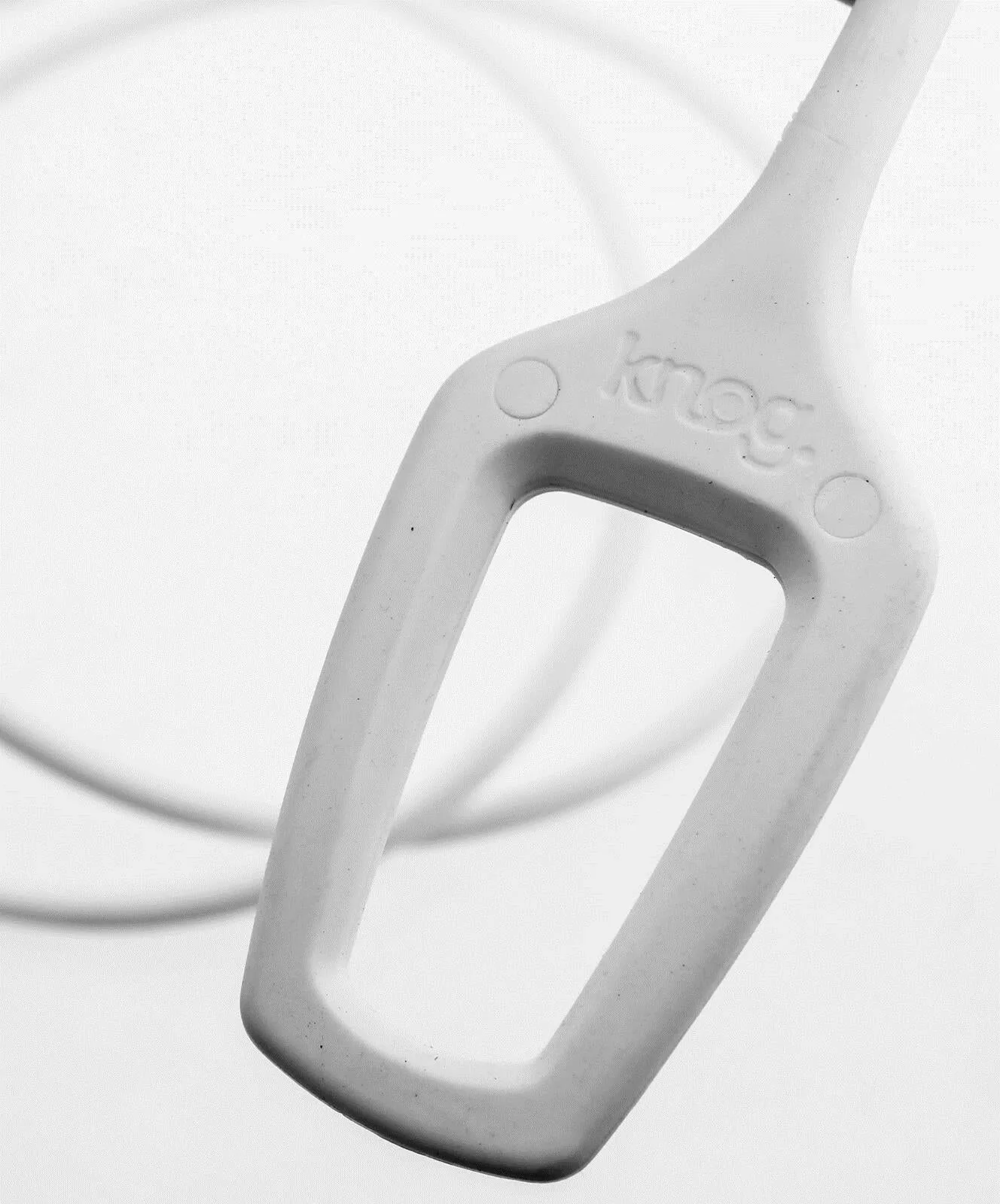 Knog Ring Master 2.2M Bike Cable Bike Silicone Over-Moulded White 10mm Steel NEW