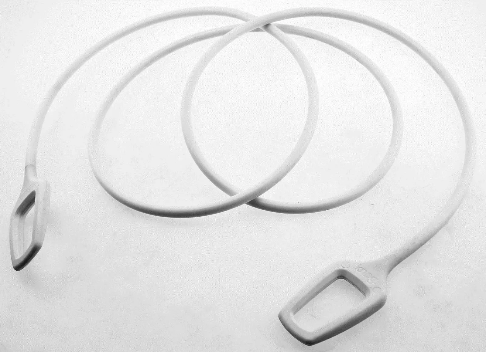 Knog Ring Master 2.2M Bike Cable Bike Silicone Over-Moulded White 10mm Steel NEW
