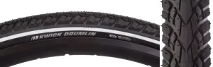 Kwick Drumlin Tire - 700 x 42 Clincher Wire Black/Reflective 60tpi