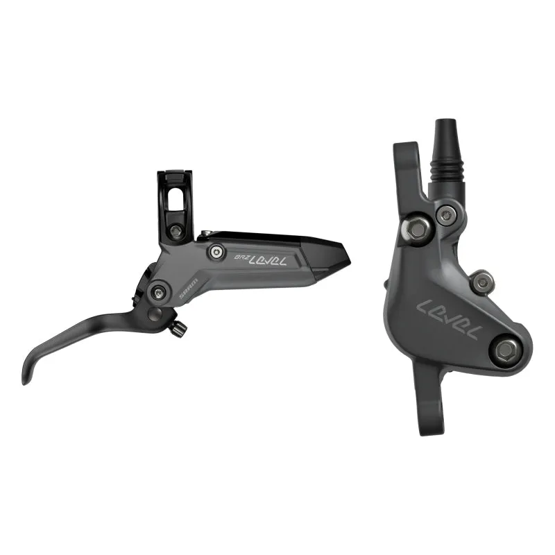 Level Bronze Stealth Disc Brake Lever - Front Post Mount 2-Piston Aluminum Lever SS Hardware Dark Polar C1