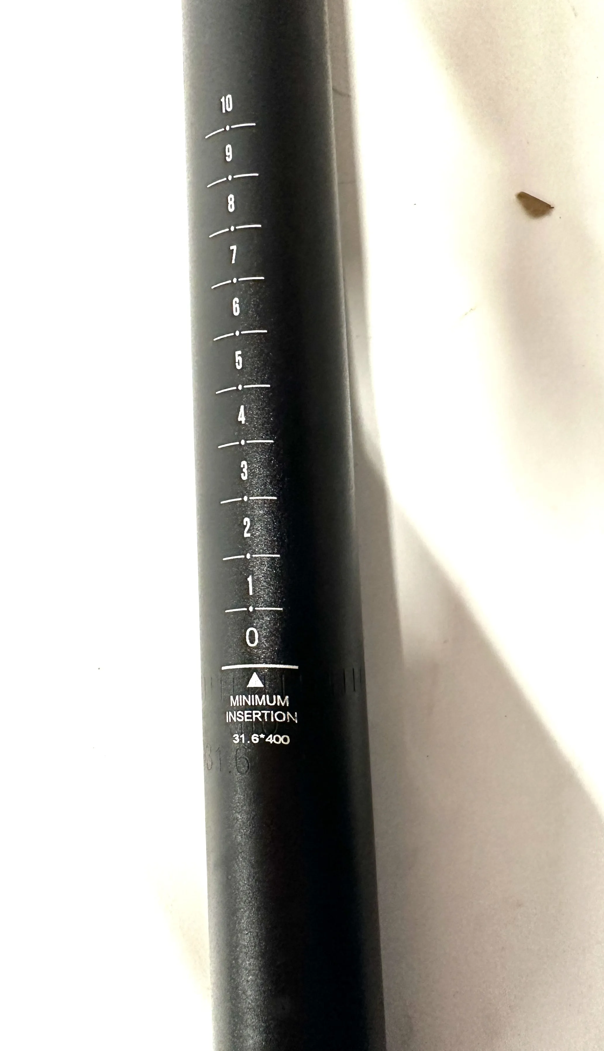 Lot of 3 FRAMED Lightweight Alloy MTB Road Bike Seatpost 31.6mm X 400mm Blk NEW