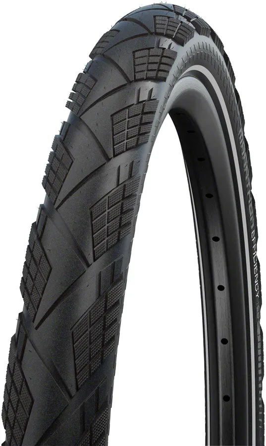 Marathon Efficiency Tire - 700 x 50 / 28 x 2 Clincher Folding BLK/Reflective Evolution Line Super Race Addix Race E-50