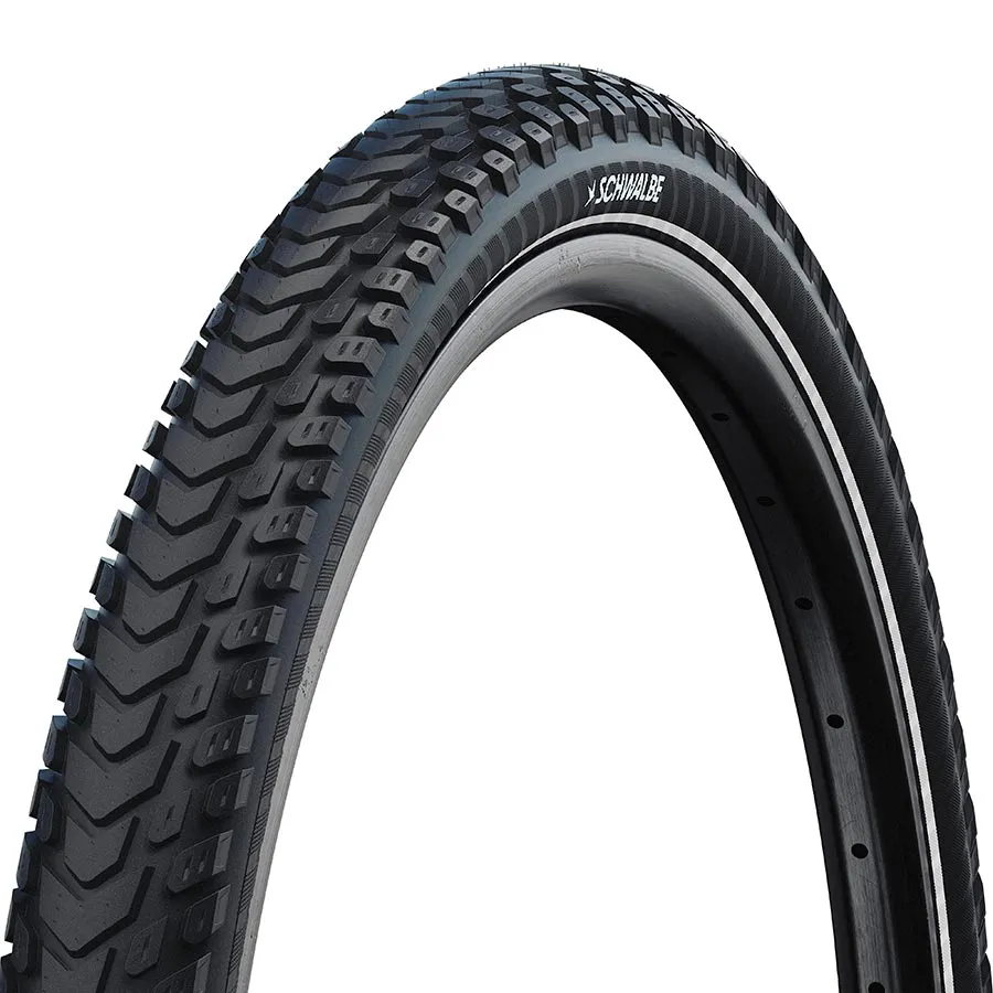 Marathon Mondial Hybrid Tire 700x50C Folding Clincher Addix V-Guard 67TPI Black