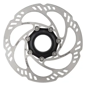 MDR-C CL Disc Brake Rotor - 160mm Center Lock w/Lock Ring Thru Axle eBike Optimized Silver