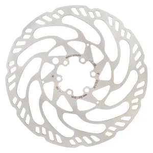 MDR-C Disc Brake Rotor - 180mm 6-Bolt eBike Optimized Silver