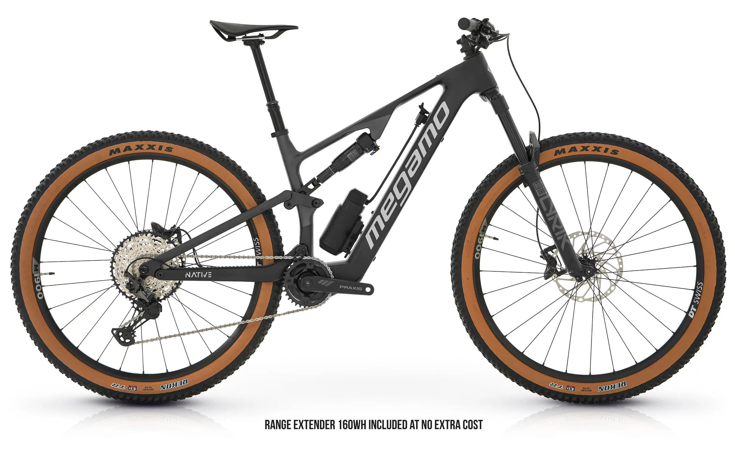 Megamo Native 10 2024 - Shimano XT 1x12sp - DT Swiss M 1900 Spline