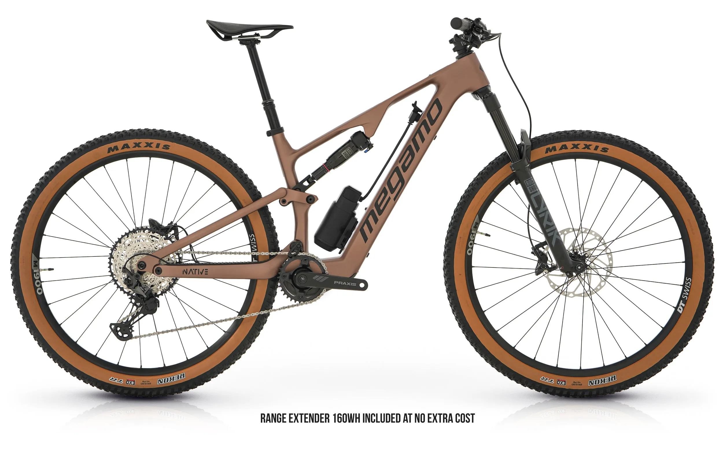 Megamo Native 10 2024 - Shimano XT 1x12sp - DT Swiss M 1900 Spline