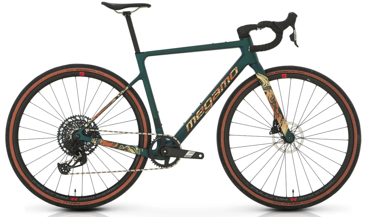 Megamo Silk 05 AXS 2025 - Sram Apex AXS 12sp - Fulcrum Rapid Red 300