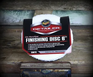 Meguiar's 6" DA Microfibre Finishing Discs (Pack of 2)