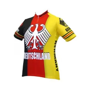 Men's German Flag Road Bike Jersey
