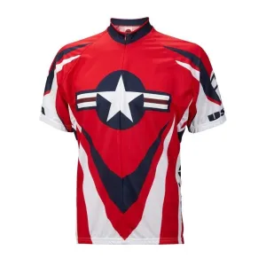 Men's USA Ride Free Road Bike Jersey