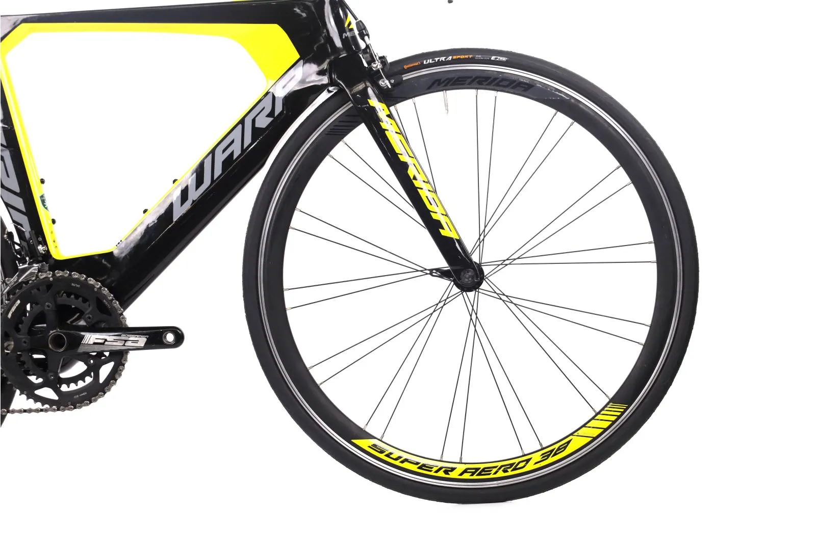 Merida Warp 2016  -  Shimano Ultegra 2x11sp - Merida Super Aero 38