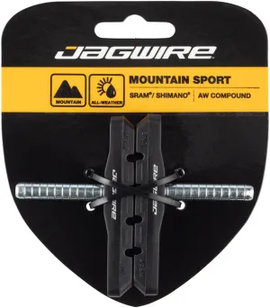 Mountain Sport Brake Pads Smooth Post Black