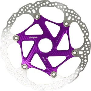 MTB Floating Centre-Lock Disc Brake Rotor - 220mm Center-Lock Purple