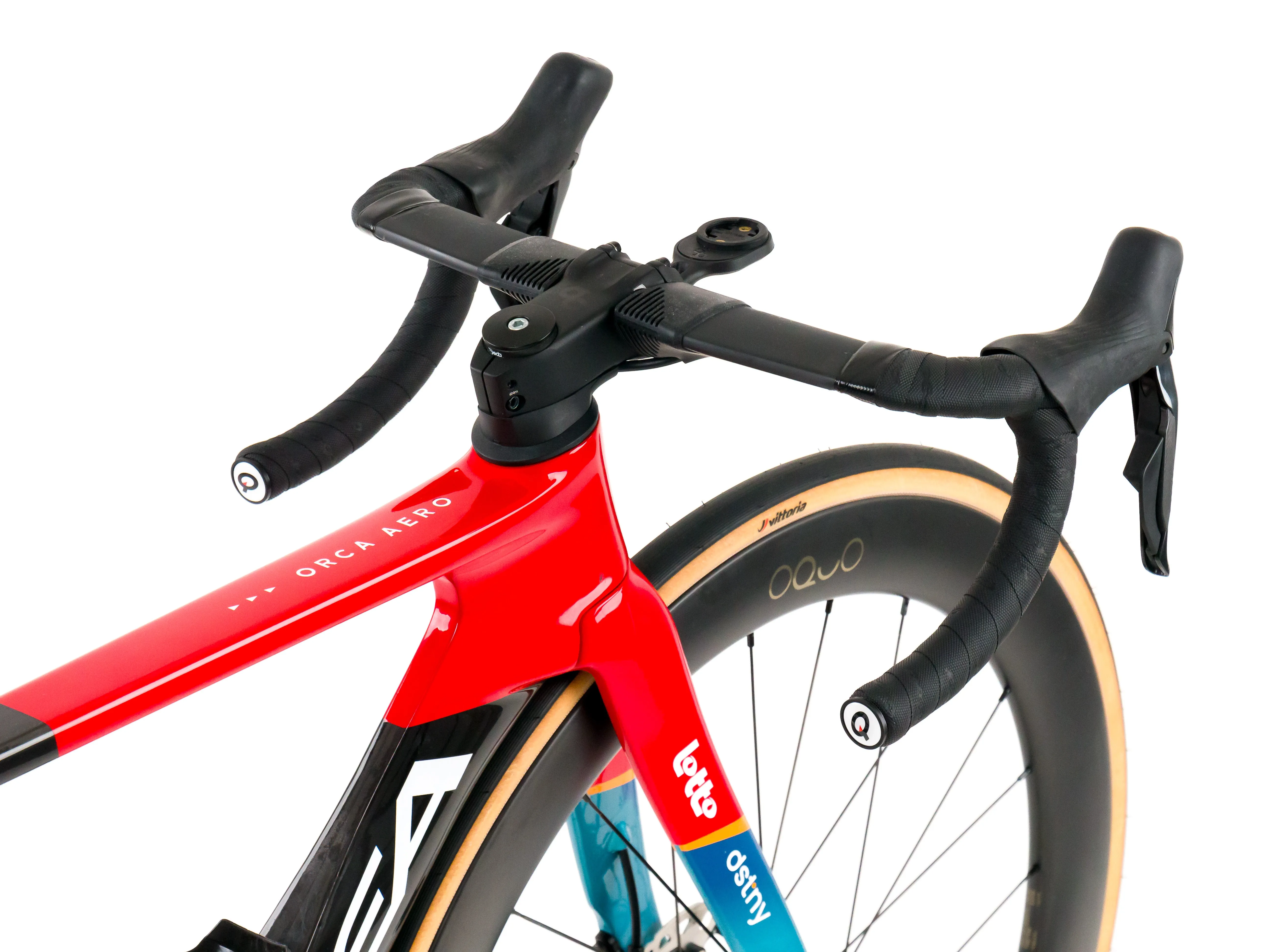 Orbea Orca Aero 2024 Team Lotto Dstny A. De Keersmaeker size 47 Shimano Dura-Ace R9270 Di2 2x12sp