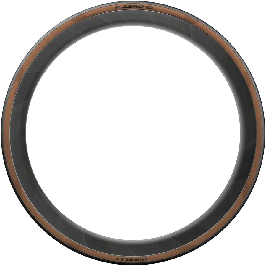 P ZERO Race TLR Road Bike Tire - 700 x 26, Tubeless, Classic Tan